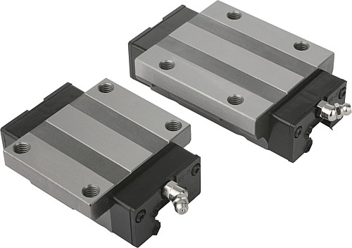 Norelem 21402-15106601 FÜHRUNGSWAGEN MIT FLANSCH, - Norelem 21402 Fuehrungswagen mit Flansch