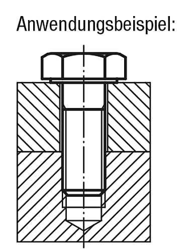 Norelem 07170-105X30 SECHSKANTSCHRAUBE DIN 931     EDELSTAHL, D=M5, L=30 - Norelem 07170 Sechskantschrauben mit Schaft DIN 931 - DIN EN ISO 4014 - DIN EN ISO 24014