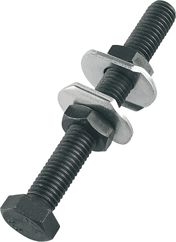 Kipp K0101.104020 ANDRUCKSPINDEL FORM B, M4, L=20 - KIPP K0101-B Andruckspindeln starr - Form B