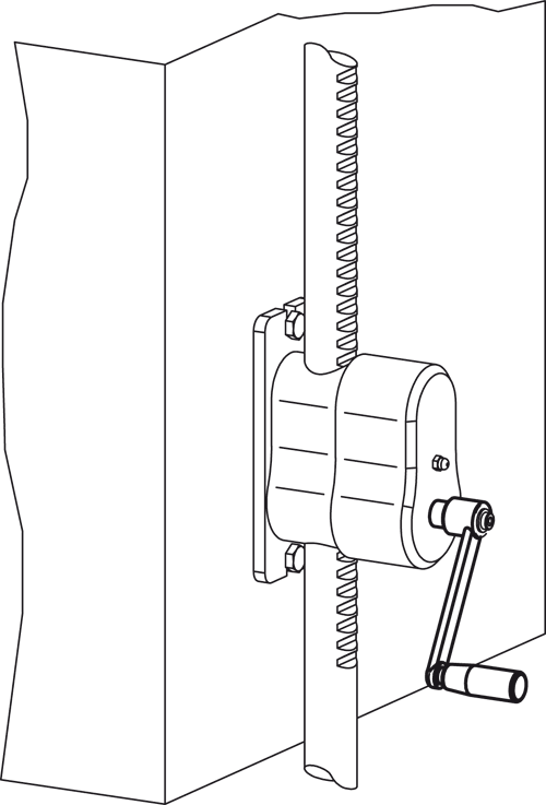 Halder 24330.0550 Handkurbel 160 x 17, rostfreier Stahl - Handkurbeln Handkurbeln 100 x 12 rostfreier Stahl - Feinguss