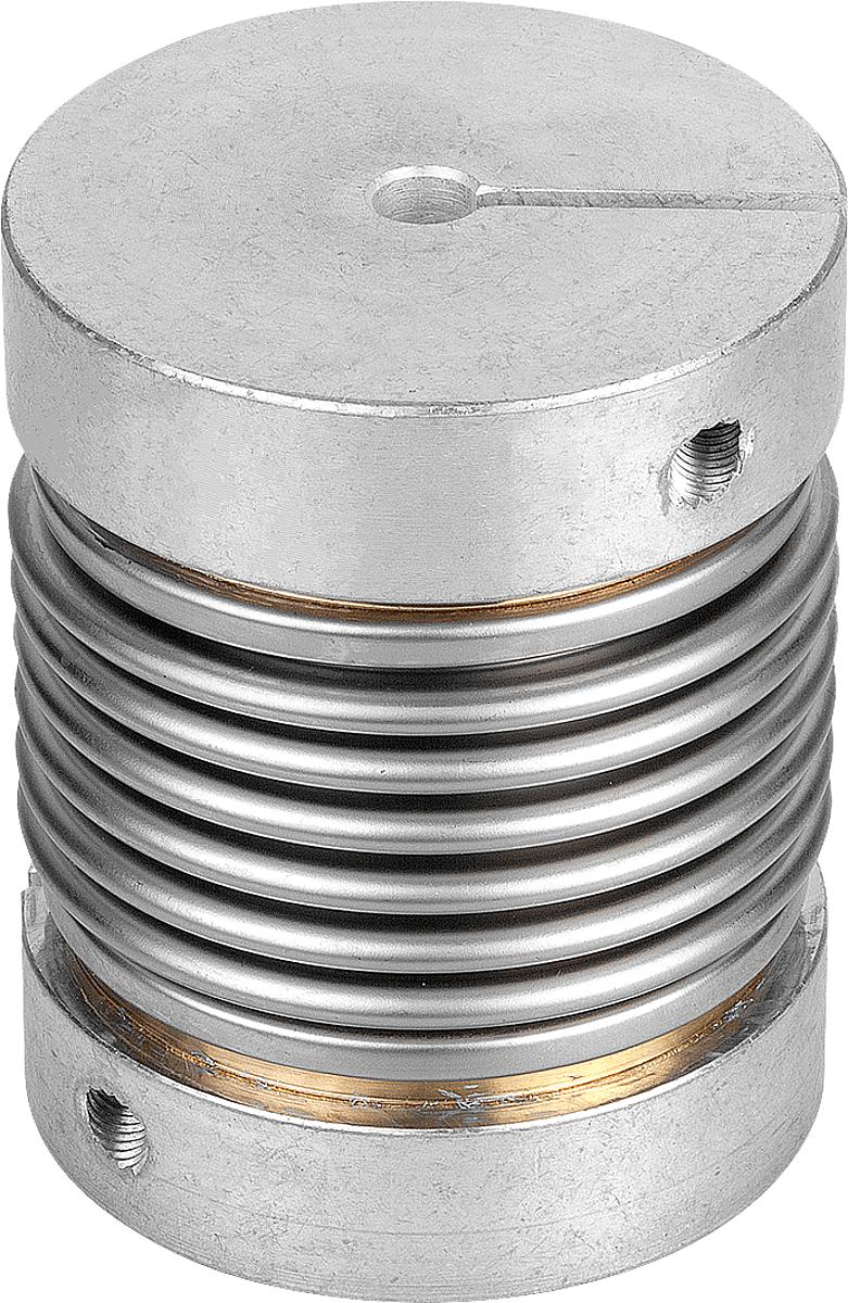 Norelem 23000-060 METALLBALGKUPPLUNG, GR. 60 VORGEBOHRT D1+D2=12 - 23000-060 METALLBALGKUPPLUNG - GR- 60 VORGEBOHRT D1 D2 12