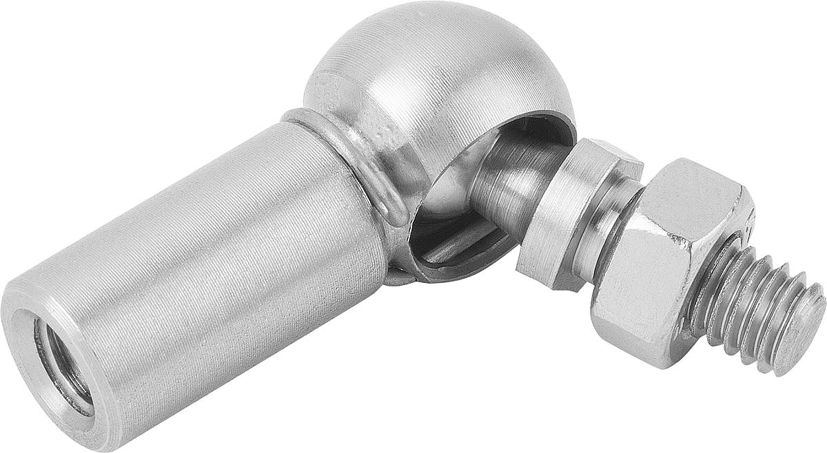 Norelem 27650-08052 Winkelgelenke Form CS, EDELSTAHL - 27650-08052 Winkelgelenke Form CS - EDELSTAHL