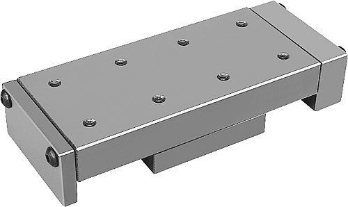 Norelem 21031-050080 SCHWALBENSCHWANZ SCHLITTENFÜHRUNG, B=50, L=80 - Norelem 21031 Schwalbenschwanz Schlittenfuehrungen mit Endanschlaegen