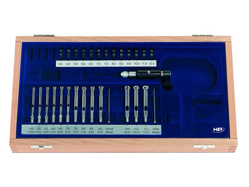 Helios Preisser, 0726122  Spannstück mit Tiefenanschlag  für 1,0 - 4,0 mm Messbereich - Spanntechnik