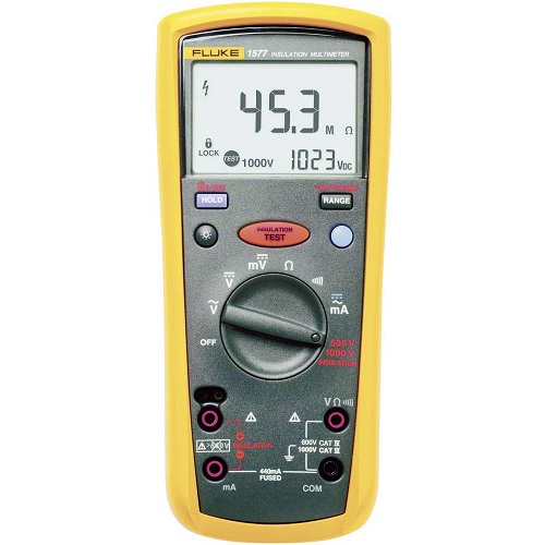Fluke 1577-DAkkS Fluke Isolationsmessgerät 500 V, 1000 V, kalibriert (DAkkS-akkreditiertes Labor) - Fluke 1577 Isolationsmessgeraet Fluke 500 V - 1000 V - Abbildung 1