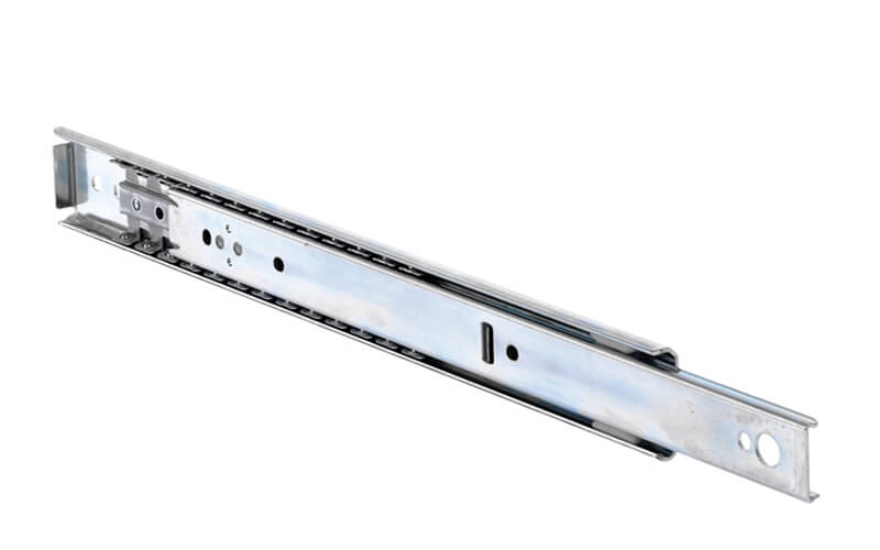 Accuride DZ0204-0014 Teleskopschienen 75% Teilauszug, 9,5x35,3, SL 356, TR 252,5, 65kg, hell verzinkt - 0204 Accuride Teleskopschiene