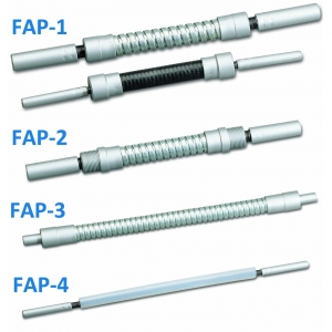 Leschhorn 15101.FAP4-500 Flexible Wellen, Welle Ø 4mm, L= 500 mm, gepresste Wellen-Kupplungen  Form: C-C - LE 15102 Flexible Wellen