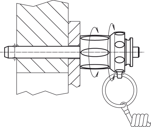Halder 22370.0625 Kugelsperrbolzen selbstsichernd mit verstellbarer Klemmlänge Ø 10 x 15-25, rostfreier Stahl 1.4305 - Kugelsperrbolzen Kugelsperrbolzen - selbstsichernd - mit verstellbarer Klemmlaenge