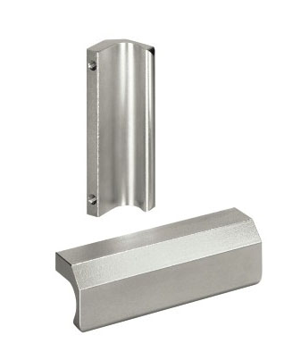 Leschhorn SWEL-35-001-A4   Edelstahl Profilmaterial, 1 m  mattglänzend elektropoliert - Leschhorn EL Edelstahl Griffleisten