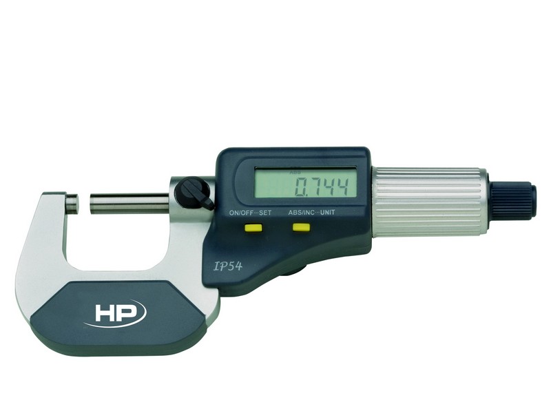 Helios Preisser, 0912 502  Digitale Bügelmessschraube  25-50 mm Messbereich - Helios Preisser 0912 Digitale Buegelmessschraube