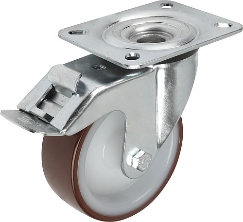 Norelem 95024-100352 95024 100352 Lenkrolle mit stop fix - Norelem 95024-LS Lenkrolle mit stop fix