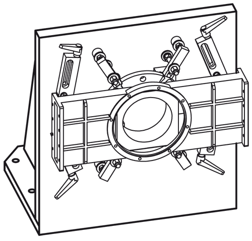 Halder 1910.040 Aufspannwinkel einseitig geschweißt, vorbearbeitet 500 - #N/A