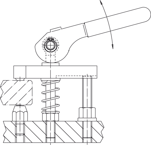 Halder 23400.0102 AchsBolzen  Ø 10 x 18 - Achsbolzen Achsbolzen - Durchmesser 8 x 21