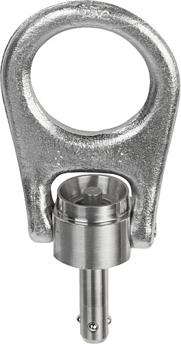 Norelem 07782-2810X15 KUGELTRAGBOLZEN SELBSTSICHERND, EDELSTAHL, D1=10, L=15 !!! AUSLAUFARTIKEL !!! NUR NOCH LAGERABVERKAUF !!! - Norelem 07782 Kugeltragbolzen Edelstahl selbstsichernd