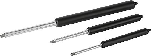 Norelem 26200-0412030X100 GASDRUCKFEDER D= 4, D1=12, Hub= 30 F1=100N              FÜLL - Norelem 26200 Gasdruckfedern