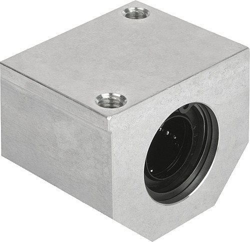 Norelem 21530-161002 LINEARGEHÄUSEEINHEIT D=16, EINZELN, MIT KUGELLAGER 21510 160 - Norelem 21530 Lineargehaeuseeinheiten einzeln - geschlossen