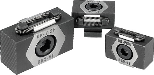 Norelem 04526-08 KEILSPANNSEGMENT FORM A+L, MIT ZYLINDERSCHRAUBE M8X25 - Norelem 04526 Keil Spannsegmente Form A und L mit Laengenzugabe fuer kundenspezifische Formen