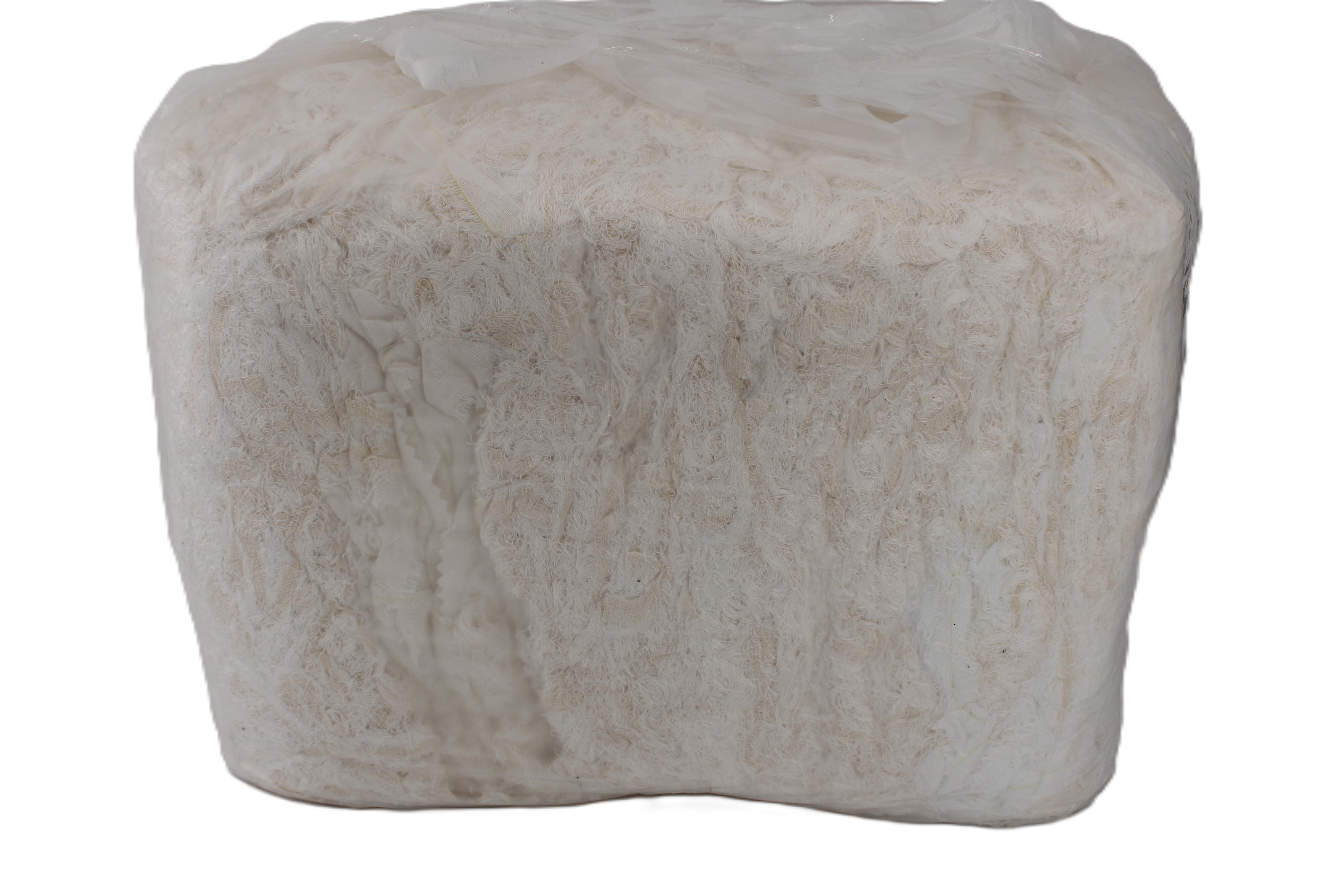 Leschhorn 61650-C07-PW-10KG-PW, Industrieputzwolle, DIN 61650, Baumwolle, Putzwolle, Reinigungstücher, 10 kg Ballen - industrieputzwolle-baumwolle-lose-ware-reinigungstuecher
