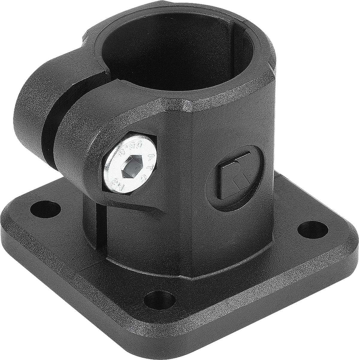 Kipp K0477.18 FUSSKLEMMSTÜCK THERMOPLAST, - K0477-18 FUSSKLEMMSTUECK THERMOPLAST
