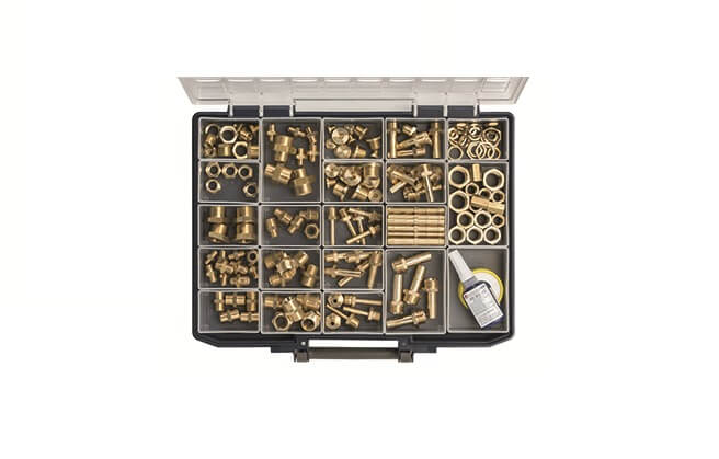 RIEGLER DTB 300 Sortimentsbox Messingdrehteile - LE71512 DTB 3003 Sortimentsbox Messing