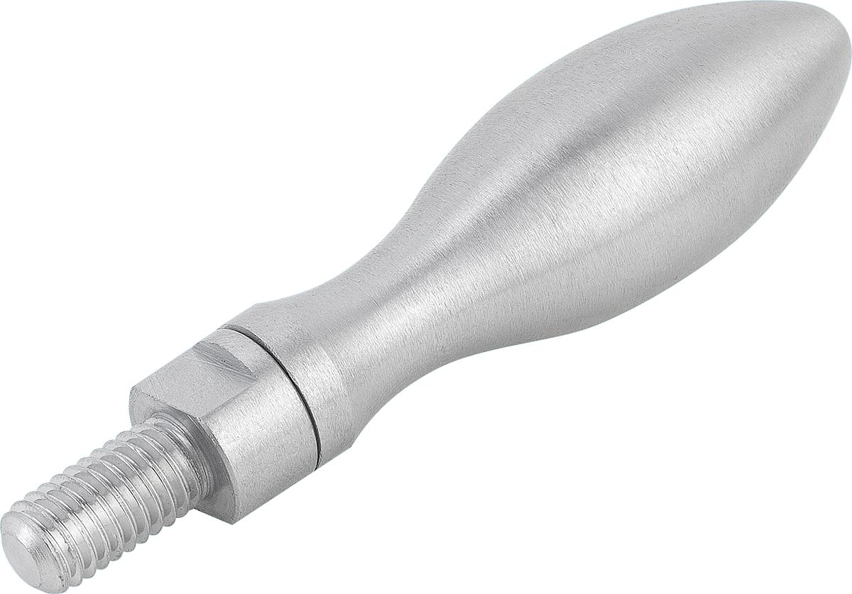 Norelem 06310-220 DREHB. BALLENGRIFF, STAHL, FORM E, D1=20 - 06310-220 DREHB-BALLENGRIFF - STAHL - FORM E - D1 20