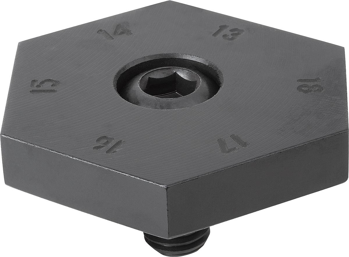 Norelem 04432-11 VARIABLE SECHSKANTKLEMME FORM A - 04432-11 VARIABLE SECHSKANTKLEMME FORM A