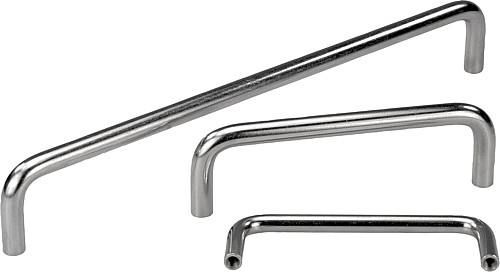 Kipp K0206.100 BÜGELGRIFF, A=100, D=8        EDELSTAHL, - KIPP K0206 Buegelgriffe Edelstahl