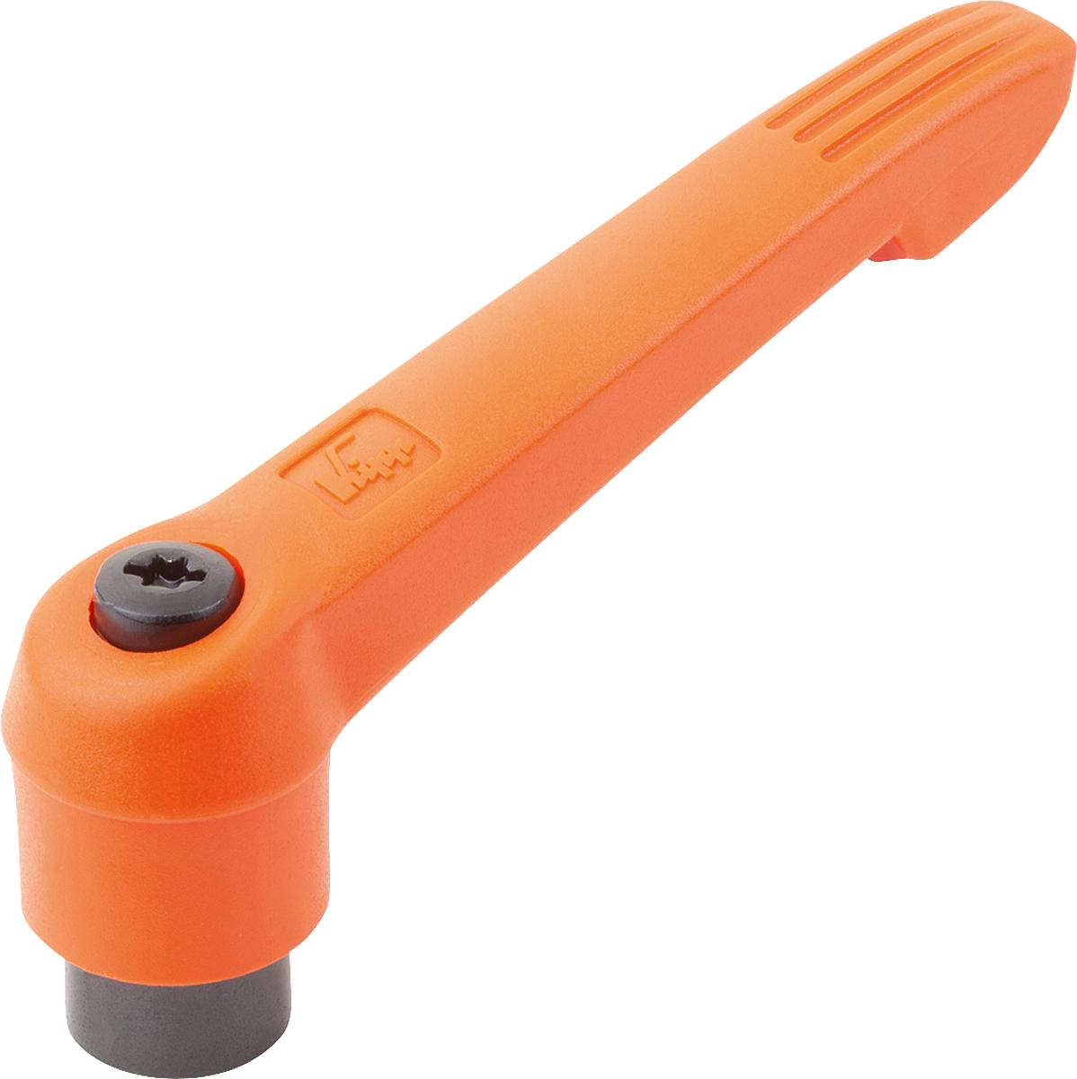 Kipp K0269.2082 KLEMMHEBEL GR.2  M8, GRIFFHEBEL ORANGE - K0269-2082 KLEMMHEBEL GR 2 M8 - GRIFFHEBEL ORANGE
