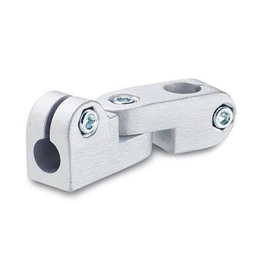 Ganter 283-B16-B14-2-SW Gelenk Klemmverbinder, Aluminium - GN 283 Gelenk Klemmverbinder - Aluminium-Abbildung