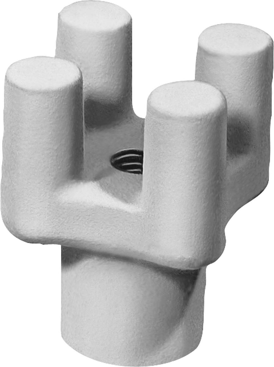 Norelem 06550-10 KLAUENMUTTER M10, - 06550-10 KLAUENMUTTER M10