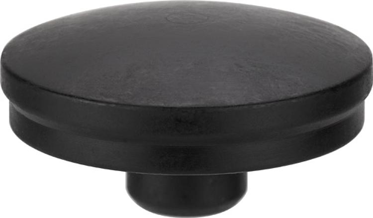 AMF 6440 Kugelaufsatz, D: 37, H: 10 - LE 6440 Kugelaufsatz -Abbildung