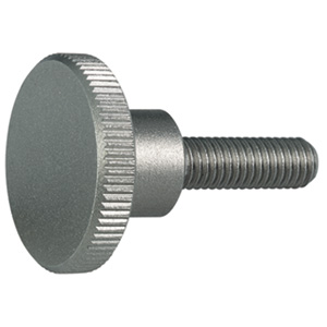 Halder 24790.0277 Hohe Rändelschraube DIN 464 M 3 x 12, rostfreier Stahl - Hohe Raendelschrauben Hohe Raendelschraube DIN 464 - M 3 x 10 - Stahl Stahl