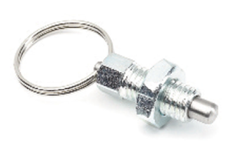 Leschhorn W798C Edelstahl Rastbolzen D 33; H 74; d2 M12; d1 8; s2 7; - Boteco W798C Rastbolzen ohne Rastsperre