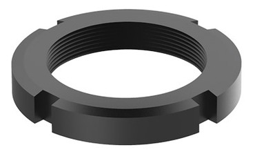 DESTACO 872550 Befestigungsmuttern für Schwenkspanner Serie 8700, D M40X1,5, A 53mm, B= 9mm, C= 6mm, passend zu Modell 8725 - Befestigungsmuttern-Nutmutter fuer Schwenkspanner Serie 8700 - Abbildung