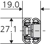 Accuride DZ2730-0020 Teleskopschienen 100% Vollauszug, 19x27,1 SL 200, TR 205,5, 22kg, hell verzinkt - Accuride DZ2730 Teleskopschienen - Vollauszug - 19x27 1 - bis 30kg - Profil