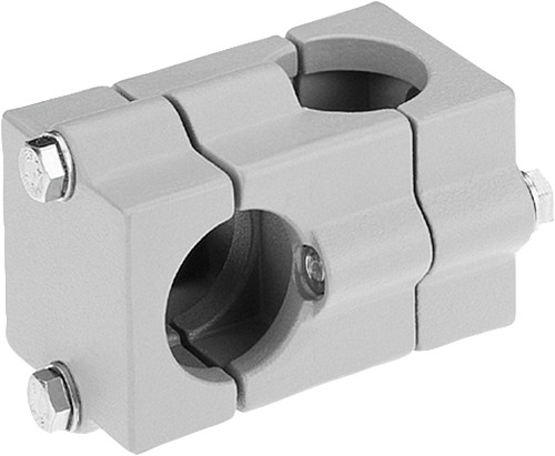 Kipp K0472.523030 KREUZKLEMMSTÜCK ALUMINIUMGUSS, A=30,15, B=30,15 - KIPP K0472 Kreuzklemmstuecke - Aluminium