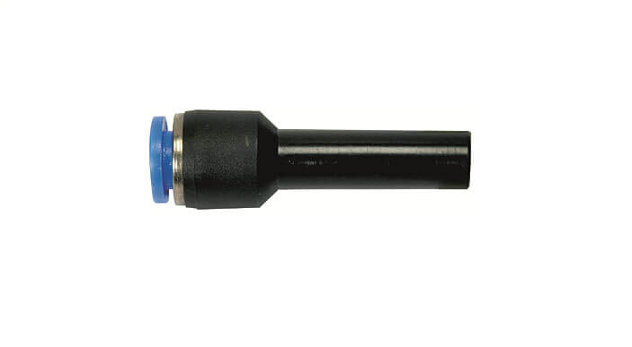 RIEGLER 143.0608 Ger.Steckverbindung, Schlauch-Ø 6, Stecknippel 8 - LE71512 blaue Serie 143-0610 Gerade Steckverbindungen mit Stecknippel - reduzierend - Blaue Serie