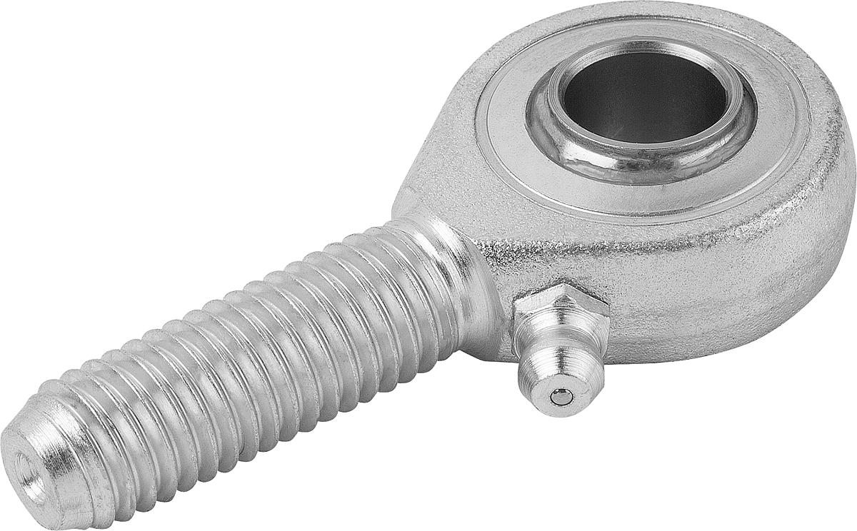 Kipp K0716.08 GELENKKOPF M. KUGELLAGERUNG RECHTS, D=8H7 - K0716-08 GELENKKOPF MIT KUGELLAGERUNG RECHTS - D 8H7