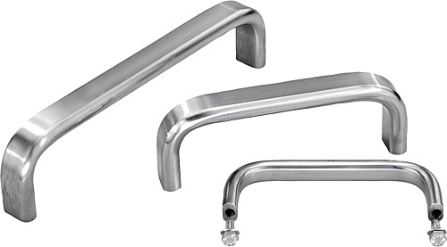 Kipp K0208.10005 BÜGELGRIFF, A=100, M5X10      EDELSTAHL, - KIPP K0208 Buegelgriffe Edelstahl
