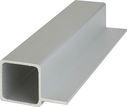 Kipp K0628.125152X2000 VIERKANTROHR 25X25X2000, AL, MIT STEG - KIPP K0628 Vierkantrohre mit Steg