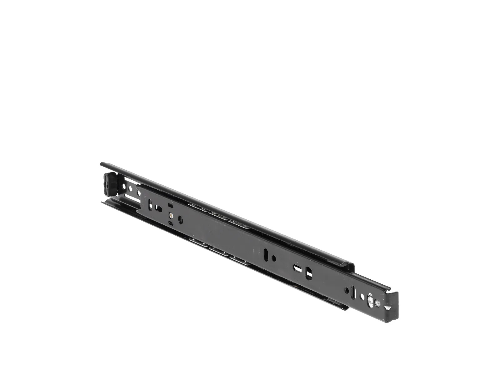 Accuride DB2132-0050 Teleskopschienen 75% Teilauszug, 12,7x35, SL 500,TR 376, 45kg, schwarz verzinkt - Accuride DB2132 Teleskopschienen 75% Teilauszug, 12,7x35, 50kg, schwarz verzinkt