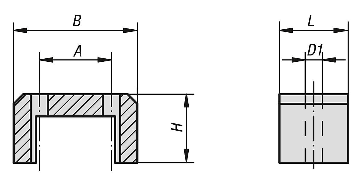 Kipp K0560.05 STARK MAGNET B=70, - K0560 Stark Magnete - Massblatt