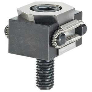 Halder 23250.0162 Keil-Spannsegment M 12, Einfachkeil Spannbacke mit Anschraubgewinde - Keil-Spannsegment - M 12 - Einfachkeil - Spannbacke geriffelt Einfachkeil - Spannbacke geriffelt