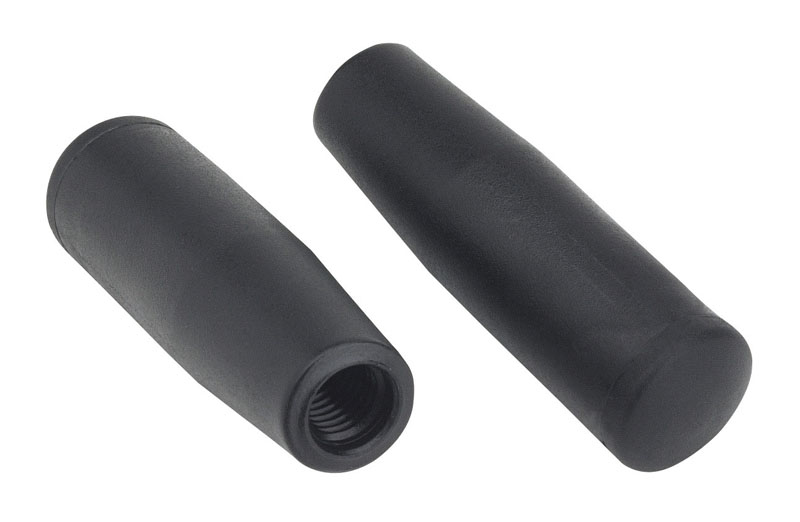 Leschhorn M138 Zylindergriffe  H 69; d 19; Gewinde d1 M12; Kunststoff PA, schwarz - Boteco M138Zylindergriffe