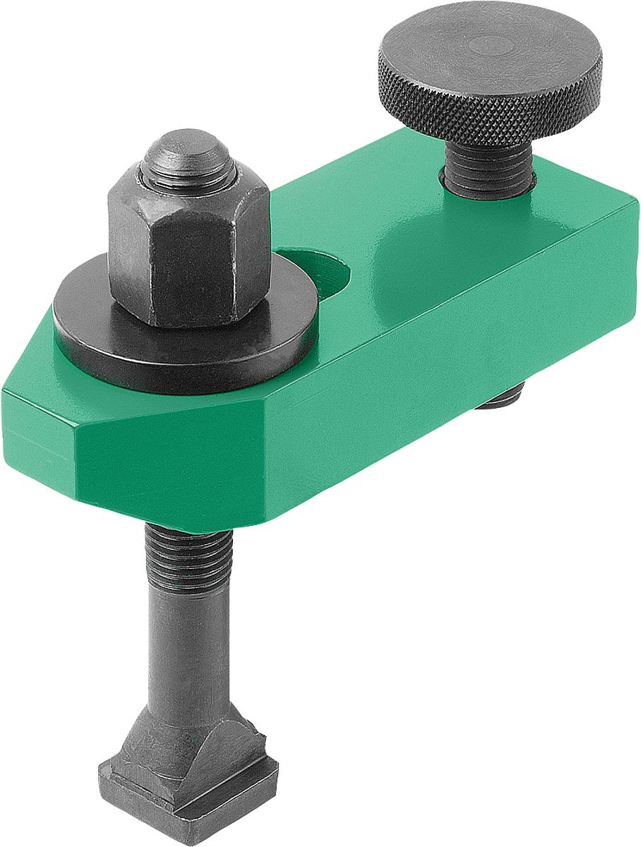 Kipp K0003.2020 VERSTELLBARES SPANNEISEN, L=160, FÜR T NUT 20 - K0003-2020 VERSTELLBARES SPANNEISEN - L 160 - FUER T NUT 20