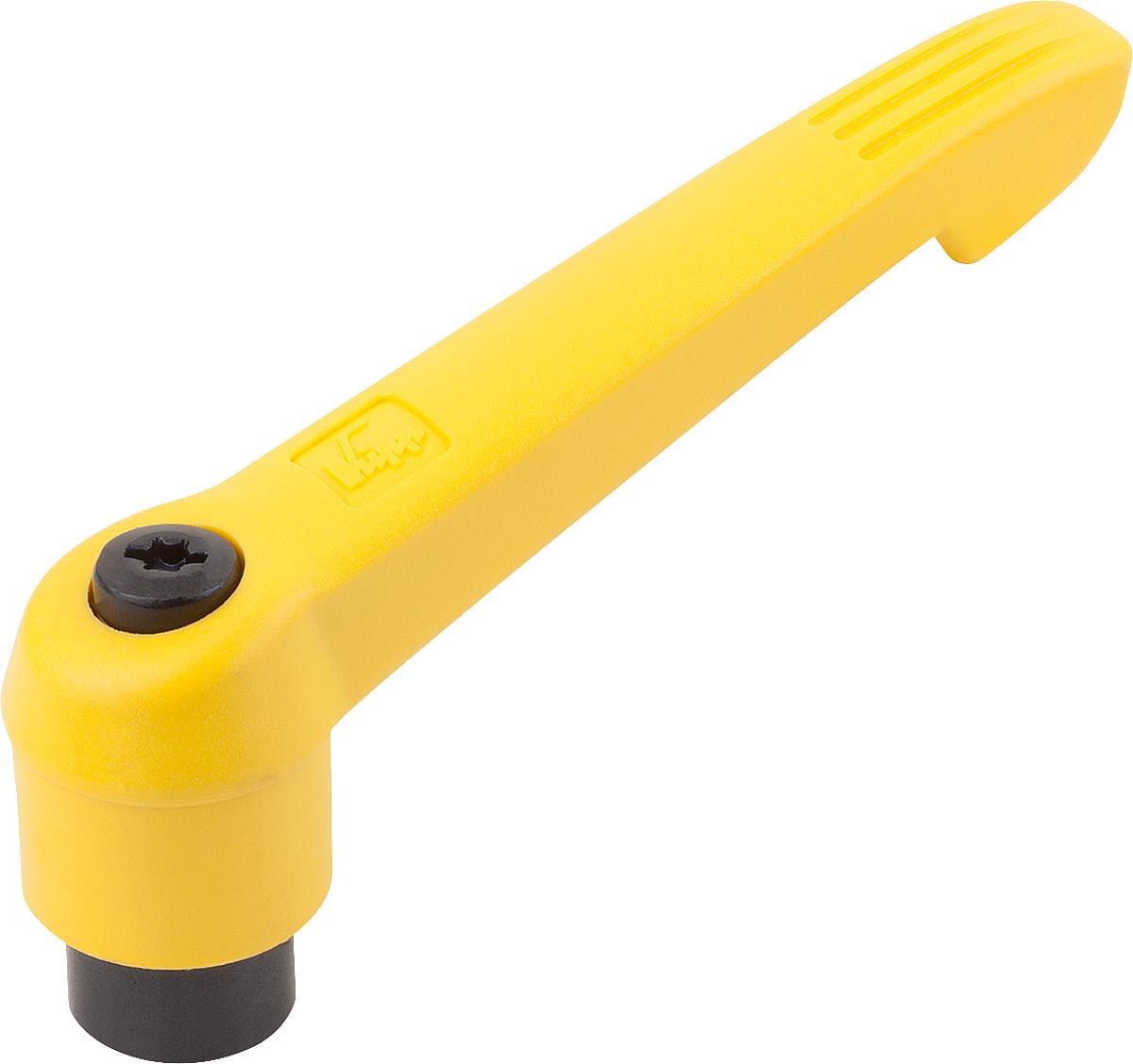 Kipp K0269.10616 KLEMMHEBEL GR.1  M6, GRIFFHEBEL RAPSGELB - K0269-10616 KLEMMHEBEL GR 1 M6 - GRIFFHEBEL RAPSGELB