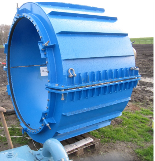 Leschhorn LS2-SB-DN 100 Übergangskupplung, Seite A min. RohrØ= 113 mm, Seite B max. RohrØ= 129 mm, KapselØ= 190 mm, Kapsellänge= 300mm, Druck PN16, Material: Edelstahl 1.4301, Dichtung EPDM, Oberflächenschutz gebeizt und passiviert. - LS2-TK Transitional Kupplung plus