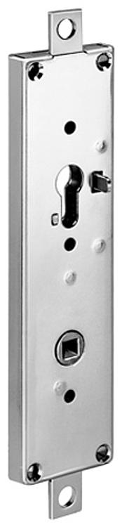 AMF 550 Garagentorschloss für Kipp- und Flügeltore, Schließung: RZ, Auslöseknopf innen: Ja, automatisch schließend: Ja - LE 550 - 551 - 552 - 554 - 558 Garagentorschloss fuer Kipp- undFluegeltore-Abbildung