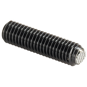 Halder 22720.0704 Kugeldruckschraube ohne Kopf  abgeflachte Kugel   M 20 x 40.0, Auflagefläche plan,  Stahl vergütet - Kugeldruckschrauben Kugeldruckschraube ohne Kopf - M 4 x 7 9 - abgeflachte Kugel aus Thermoplast