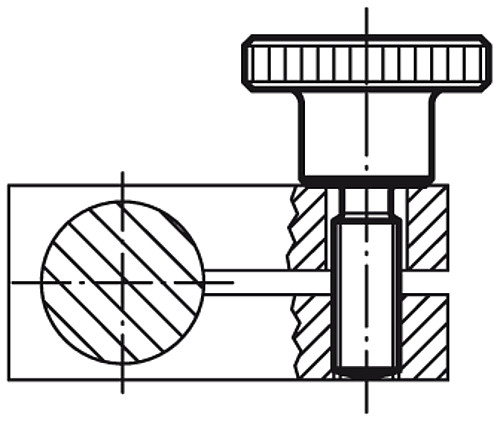Norelem 06090-05X10 RÄNDELSCHRAUBE DIN 464 M5X10, - Norelem 06090 Hohe Raendelschrauben aus Stahl und Edelstahl DIN 464